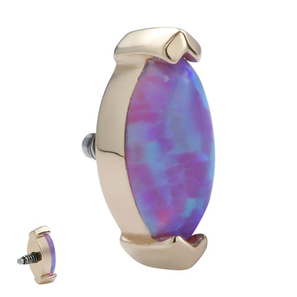 Marquise Opal 14K Gold End - Image 2